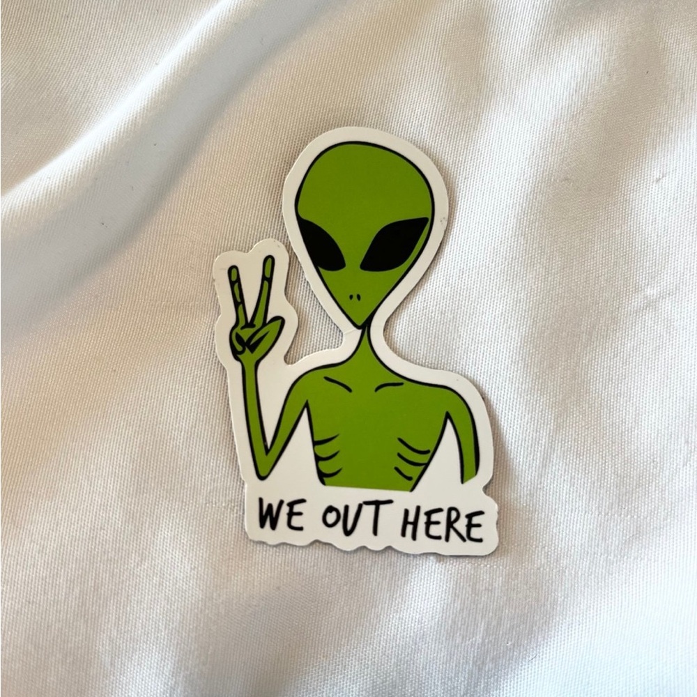 Funny Alien Magnet